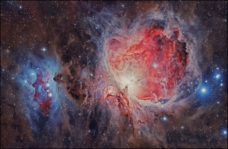 M42 The Great Orion Nebula - fun, stars, cool, nebula, galaxies, space