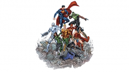 Justice-League - comic, Justice, League, DC