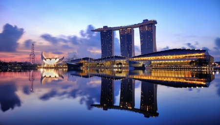 Marina Bay Sands Singapore - Sands, Bay, Singapore, Marina