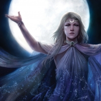 Moon goddess