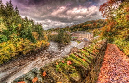 River-in-Autumn - in, nature, river, autumn