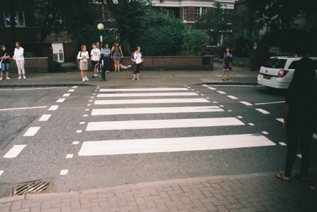 Abbey Road Crossing - crossings, roadways, london, beatles, abbey road