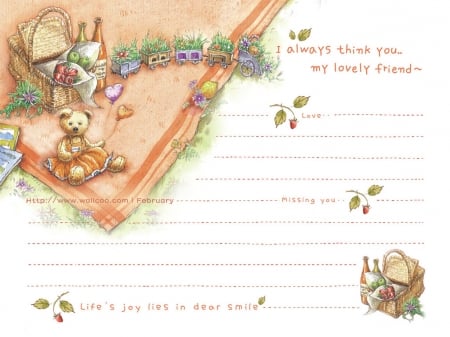 Beatrix Potter Letter - letter, beatrix, wallpaper, potter