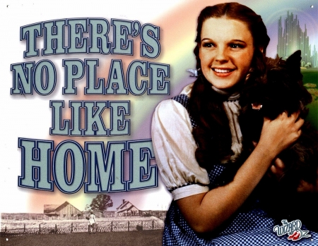 No Place Like Home - toto, rainbow, dorothy, home, wizard of oz, house