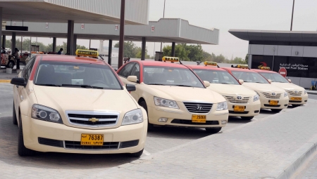 dubai taxi - taxi, car, building, dubai