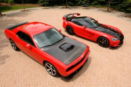 Dodge Challenger and Viper