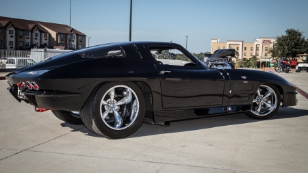 Gary Comstock's Pro Street 63 Corvette Split Window - pro street vette, desktop, windows, wallpaper