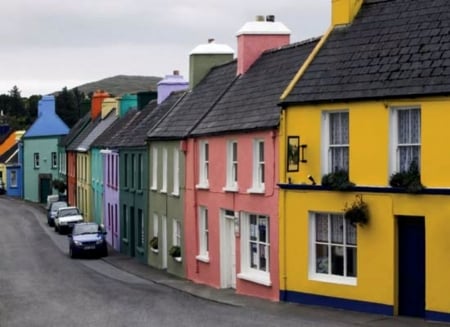 Irish Houses - architecture, houses, irish, photography