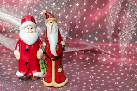 Santa Claus - decoration, christmas, santa claus, red