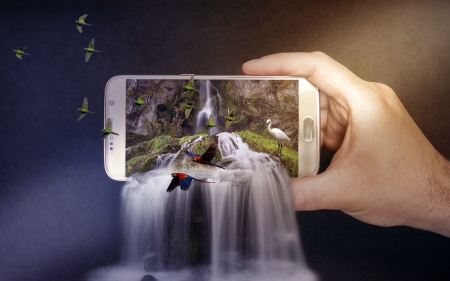 iPhone Waterfall