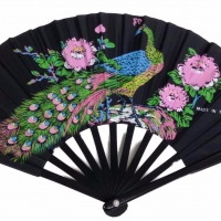 Peacock Hand Fan