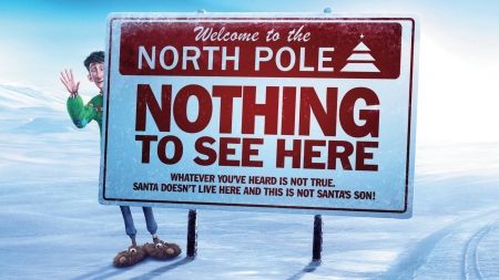 North Pole - North Pole, snow, Carton, Santa