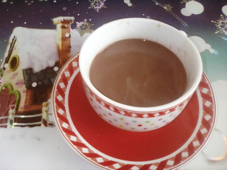 Cup of chocolate - holiday, winter, chocolate, cups