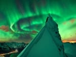 In Green Company Aurora over Norway