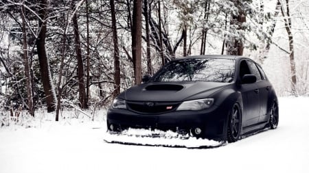 Subaru Impreza WRX STI - impreza, import, subaru, japanese, wrx, forest, subaru impreza wrx sti, tuner, sti, snow