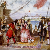 Captain Kidd in New York Harbour