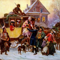 The Christmas coach