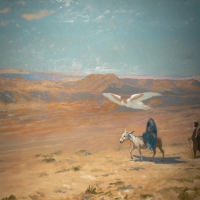 The flight into Egypt