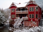 Gingerbread House In Utah USA