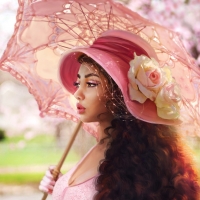 Girl with umbrella