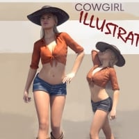 Cowgirls Illustrated . .