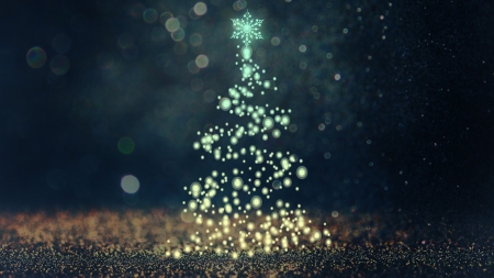 Happy Holidays! - bokeh, craciun, luminos, card, tree, texture, christmas