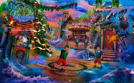 The Christmas Spirit - Trouble in Oz05 - hidden object, cool, video games, fun, puzzle