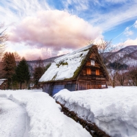 Winter Village House