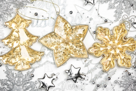 christmas decorations - star, decorations, tree, snow flake, christmas