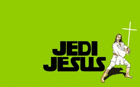 Jedi Jesus - strong, love, jesus, powerful