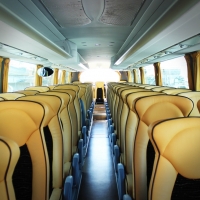 Inside the bus