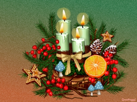 XMAS CANDLES