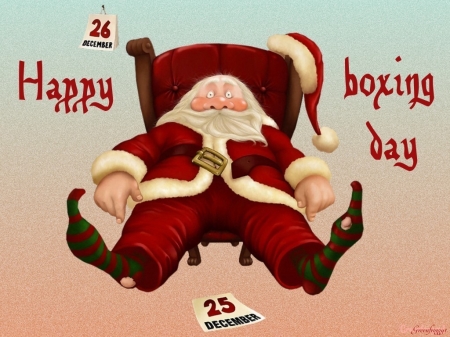 HAPPY BOXING DAY - DAY, COMMENT, BOXING, HAPPY