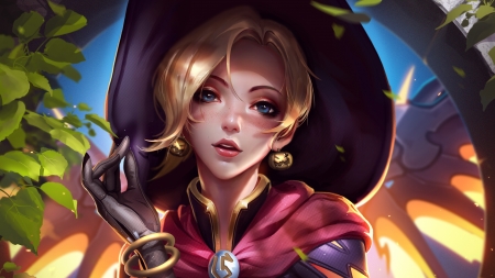 Mercy Artwork - video, 2017, games, Artwork, Mercy