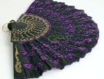 Purple Hand Fan