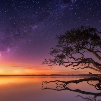 Sunset Milky Way