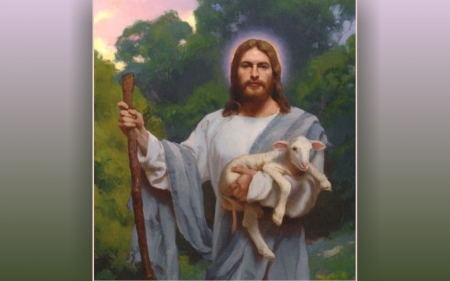 Good Shepherd - Shepherd, Christ, Good, lamb, Jesus