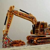 Excavator Gingerbread