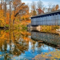 Autumn Covered Bridge