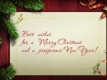 Merry Christmas & Happy New Year