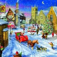 Christmas in Village