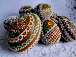 Gingerbread Easter Eggs