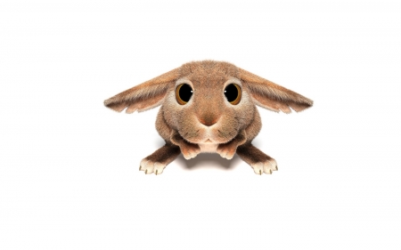 Bunny - rabbit, animal, oleg zhevelev, bunny, fantasy, cute