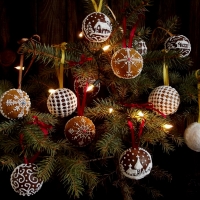 Christmas Gingerbread Baubles