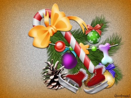 CHRISTMAS DECORATIONS - DECORATIONS, ART, IMAGE, CHRISTMAS