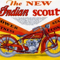 1920 Indian motorcycle Ad