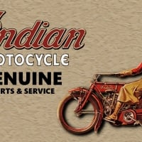 Lady on an Indian vintage ad