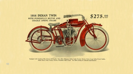 Vintage Indian Moto Cycle