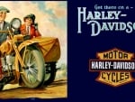 1928 Harley Davidson ad art