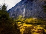 Aegertenbach Falls,Switzerland